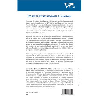 Sécurité et défense nationales au Cameroun
