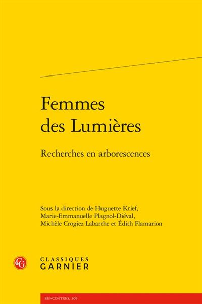 Femmes des lumières - recherches en arborescences