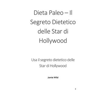 Dieta Paleo - Il Segreto Dietetico delle Star di Hollywood