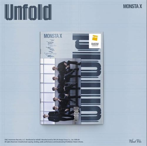 Unfold (Heal Version) Exclusivité Fnac - Monsta X - CD album