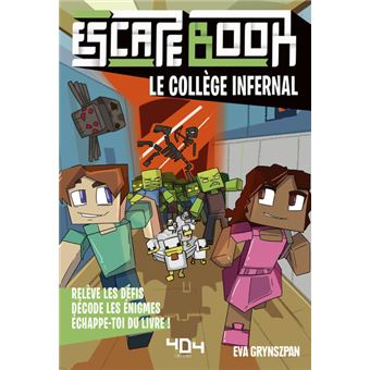 Escape Book enfant - Le collège infernal