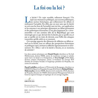 La foi ou la loi ?