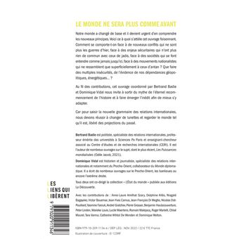 Le monde ne sera plus comme avant