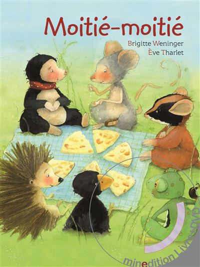 Moitie moitie livre avec dvd