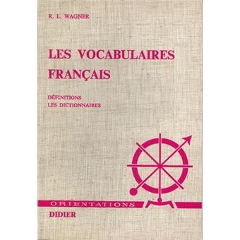 Les Vocabulaires français