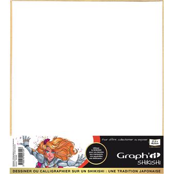 Planche cartonée Graph'it Shikishi Board Portrait Large double face 272 x 484 mm