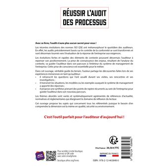 Réussir l'audit des processus