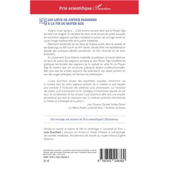Les lieux de justice parisiens à la fin du Moyen Âge