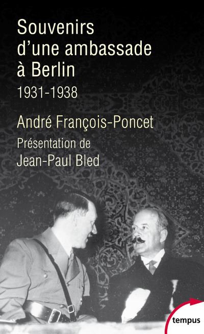 Souvenirs d'une ambassade à Berlin