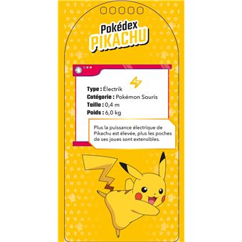 Pokémon - Mon carnet créatif Pikachu