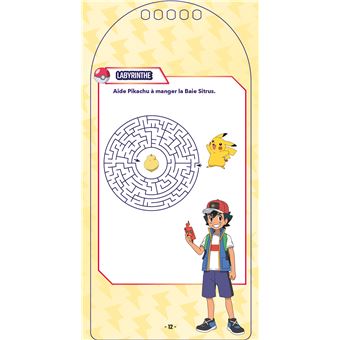 Pokémon - Mon carnet créatif Pikachu