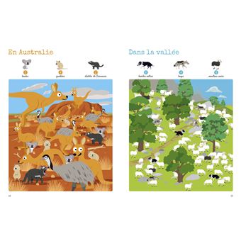 Cherche et trouve ! 1000 animaux