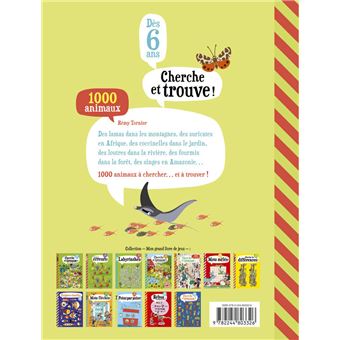 Cherche et trouve ! 1000 animaux