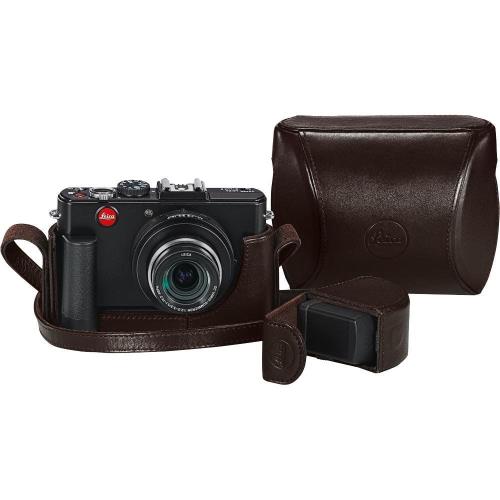 Leica Ever Ready - Étui pour appareil photo - moka - pour D-LUX 5