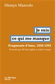 Je suis  ce qui me manque