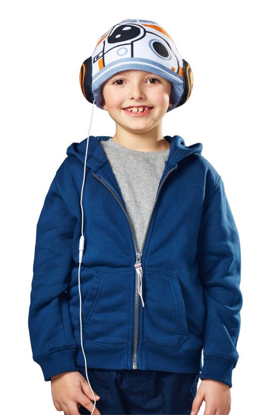 Bonnet avec écouteurs intégrés BB8 Star Wars Headphone Hats Cool Music