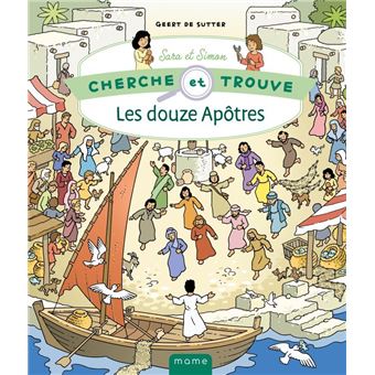 Cherche et trouve Sara et Simon   Les douze Apôtres