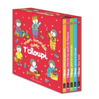 T'choupi et les animaux - Coffret en 6 volumes : de Thierry
