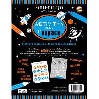 Activités dans l'espace