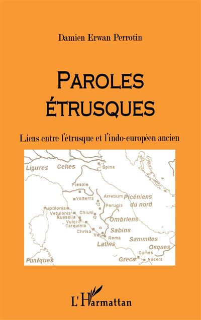 Paroles etrusques - Damien Erwan Perrotin - broché
