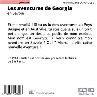 Les aventures de Georgia en Savoie
