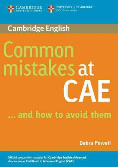 COMMON MISTAKES AT CAE