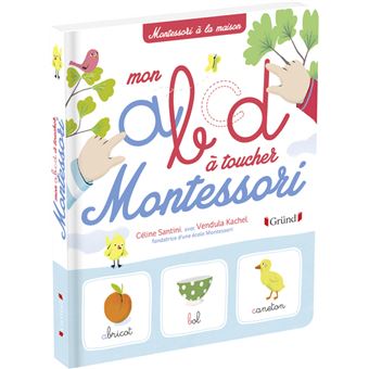 Mon ABCD à toucher Montessori