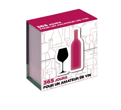 Mini calendrier - 365 jours pour un amateur de vin -  Collectif - cartonné