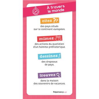 Méga boîte remue-méninges enfants versus parents C'est pas sorcier - boîte avec cartes