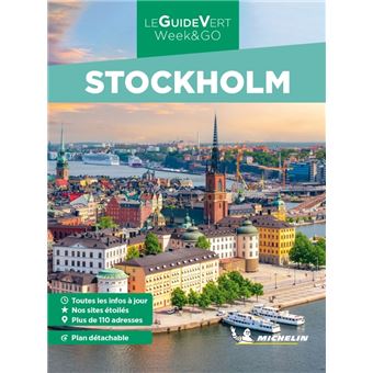 Guide Vert Week&GO Stockholm Michelin