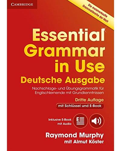 Essential grammar in use. german third edition . book with a