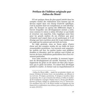 Ma Carrière échiquéenne