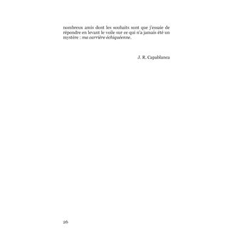 Ma Carrière échiquéenne