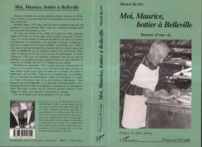 Moi maurice bottier a belleville