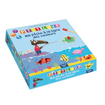 P'tit loup - ma pêche à la ligne des couleurs