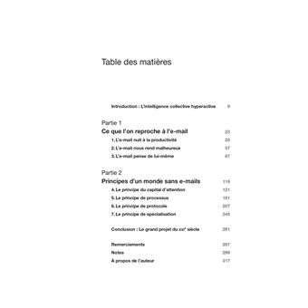 Travailler sans E-mails