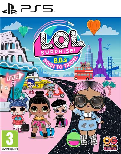 Pochette avant du jeu L.O.L. Surprise! B.B.s Voyage autour du monde PS5