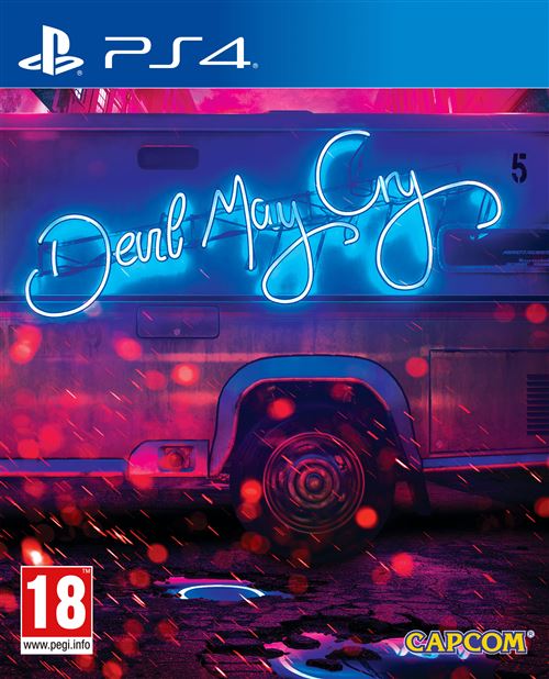 Pochette avant du jeu Devil May Cry 5 Edition Deluxe PS4