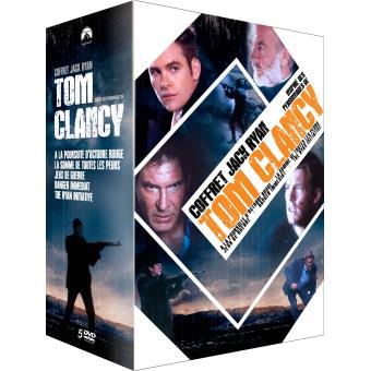 Coffret Tom Clancy 2016 5 films DVD