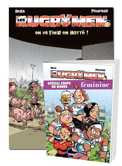 Les Rugbymen - tome 20 +  livret Spécial Coupe du Monde Féminine -  Béka - (donnée non spécifiée)