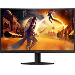 AOC Gaming C27G4ZXE - Écran LED - jeux - incurvé - 27" - 1920 x 1080 Full HD (1080p) @ 280 Hz - VA - 300 cd/m² - 4000:1 - HDR10 - 0.3 ms - 2xHDMI, DisplayPort - noir