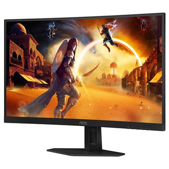 AOC Gaming C27G4ZXE - Écran LED - jeux - incurvé - 27" - 1920 x 1080 Full HD (1080p) @ 280 Hz - VA - 300 cd/m² - 4000:1 - HDR10 - 0.3 ms - 2xHDMI, DisplayPort - noir