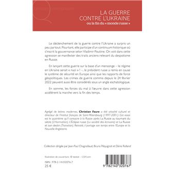La guerre contre l'Ukraine