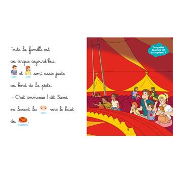 Les histoires de P'tit Sami Maternelle (3-5 ans) :  Sami et Julie au cirque