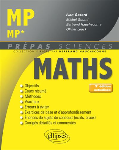 Mathématiques MP/MP