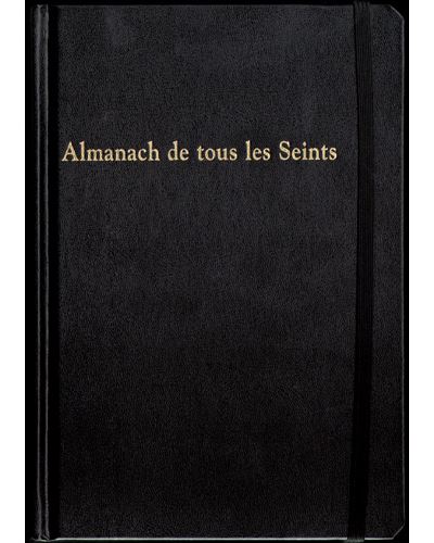 Almanach de tous les seints