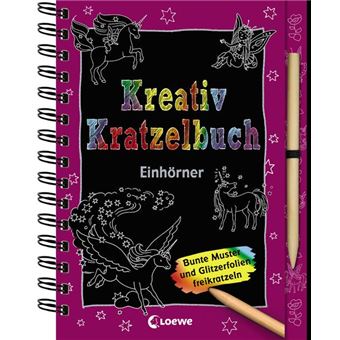 KREATIV KRATZELBUCH : EINHOERNER