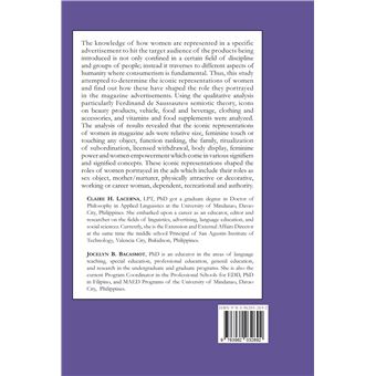 Iconic Representation of Women in Philippine Magazine Advertisements