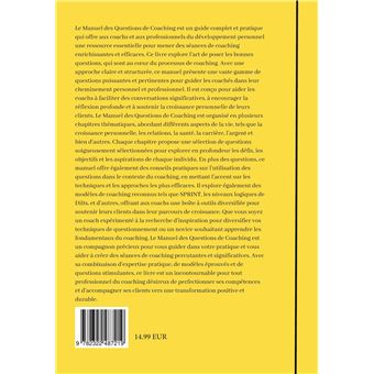 Le manuel des questions de coaching
