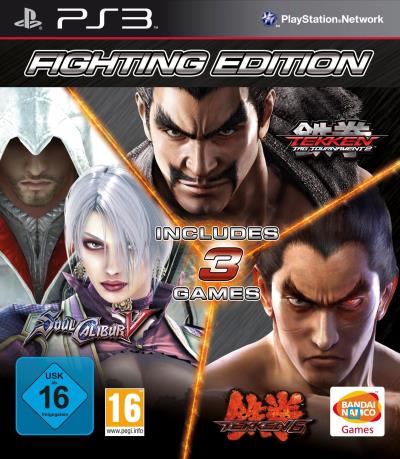 Fighting Edition : SoulCalibur V + Tekken 6 + Tekken Tag Tournament 2 PS3